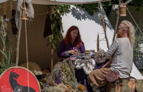 I Historyczny Festiwal Jaćwieski Pera Sudinoi „Przybycie Jaćwingów” nad jez. Hańcza