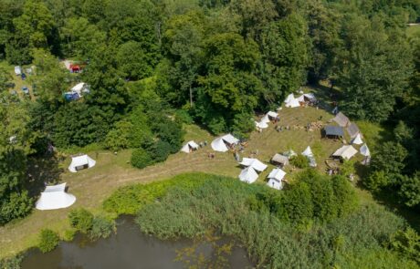 I Historyczny Festiwal Jaćwieski Pera Sudinoi „Przybycie Jaćwingów” nad jez. Hańcza