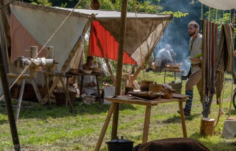 I Historyczny Festiwal Jaćwieski Pera Sudinoi „Przybycie Jaćwingów” nad jez. Hańcza