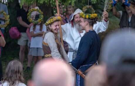 I Historyczny Festiwal Jaćwieski Pera Sudinoi „Przybycie Jaćwingów” nad jez. Hańcza