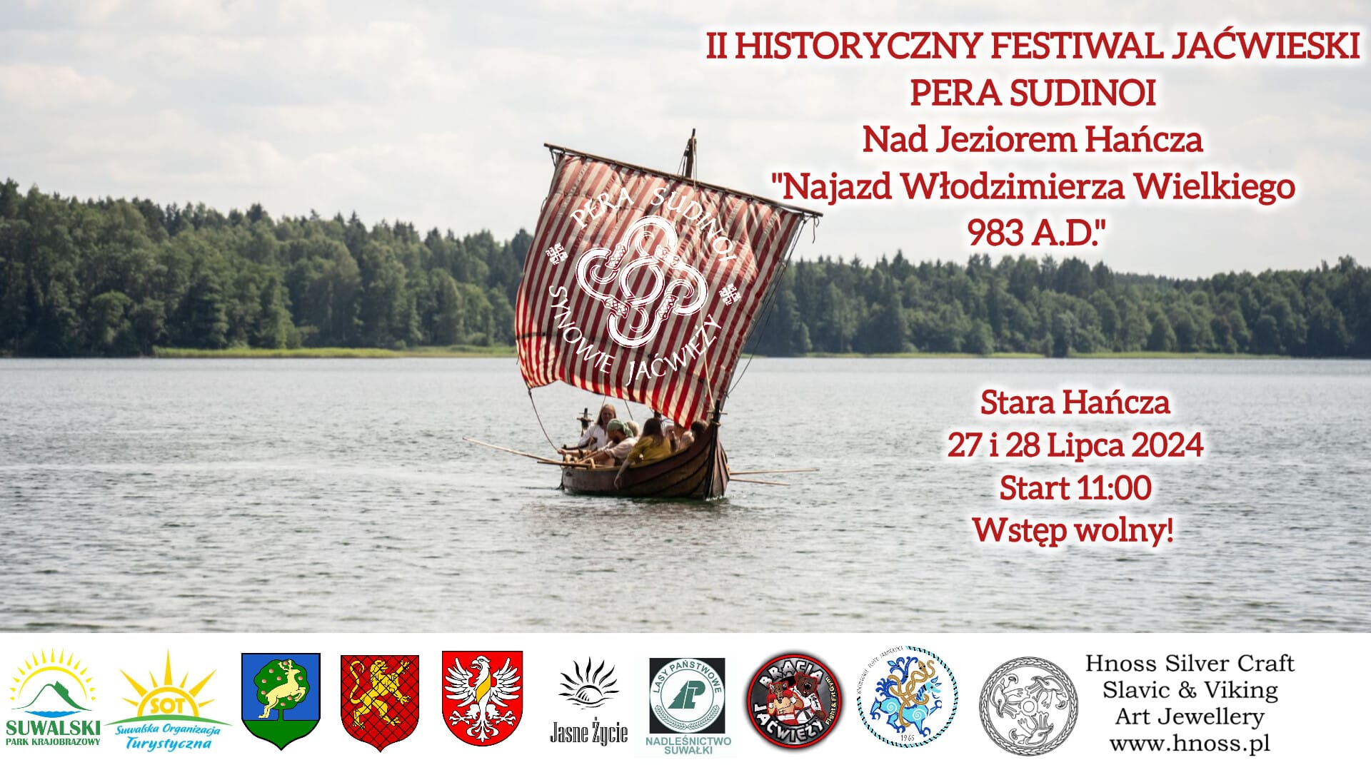 II Historyczny Festiwal Jaćwieski Pera Sudinoi nad Hańczą