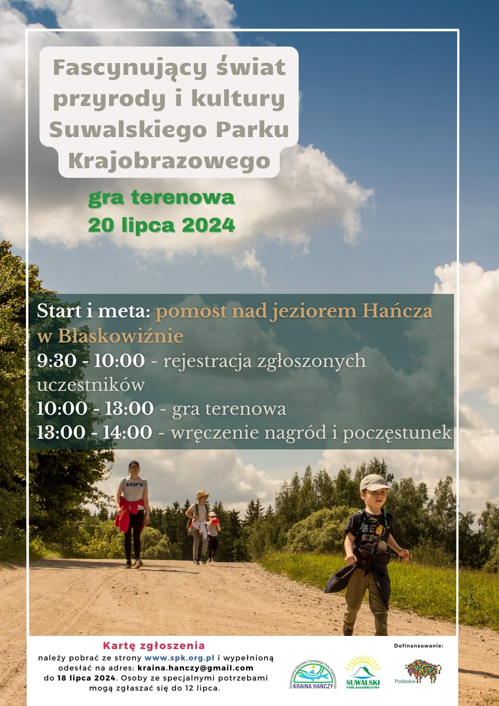 Gra terenowa w Suwalskim Parku Krajobrazowym Gra terenowa w Suwalskim Parku Krajobrazowym